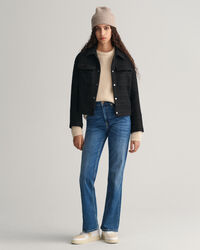 Blazerjakke af tweed