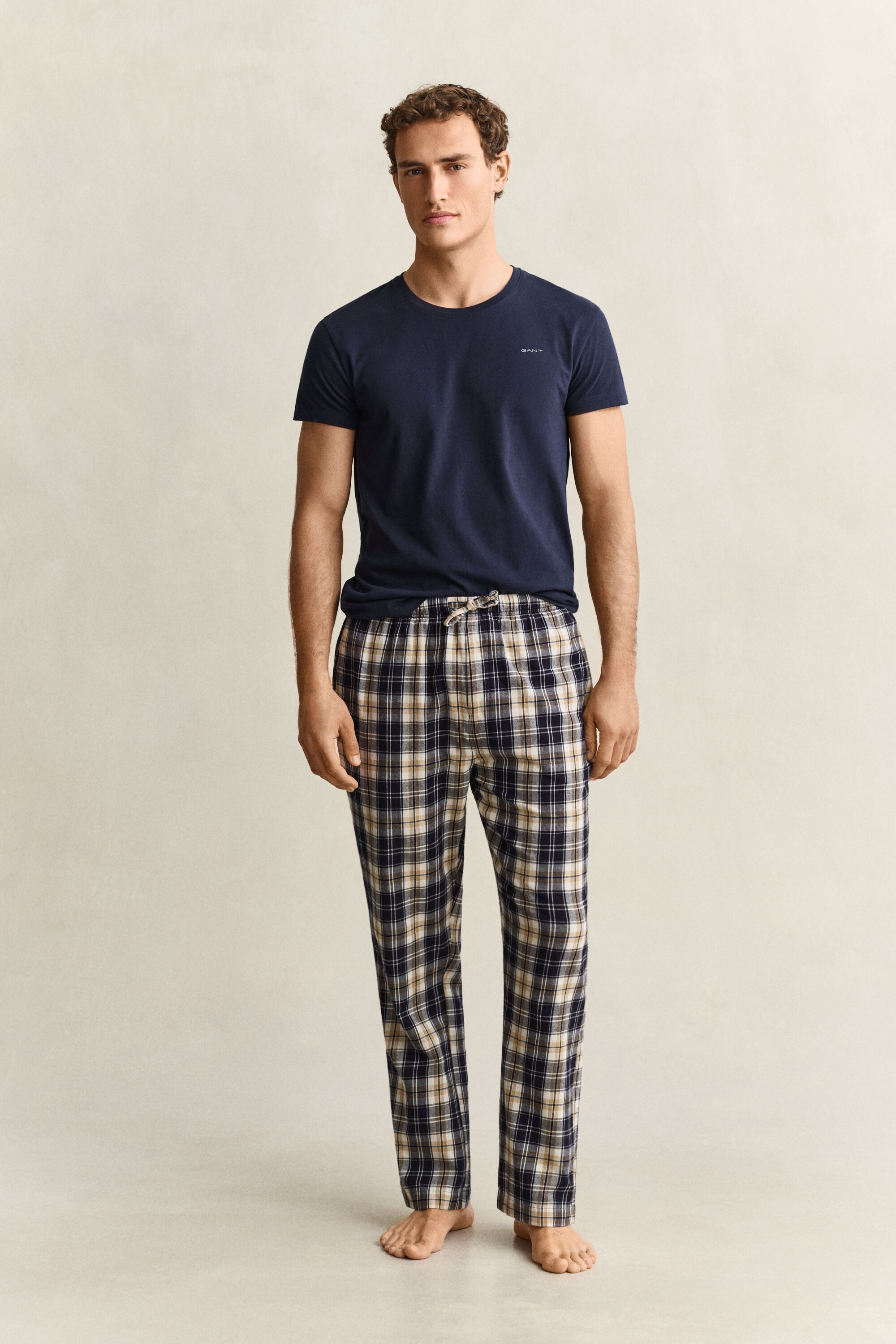 Ternede pyjamasbukser