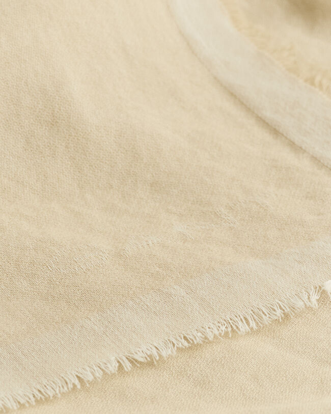 Vævet tørklæde i merinould