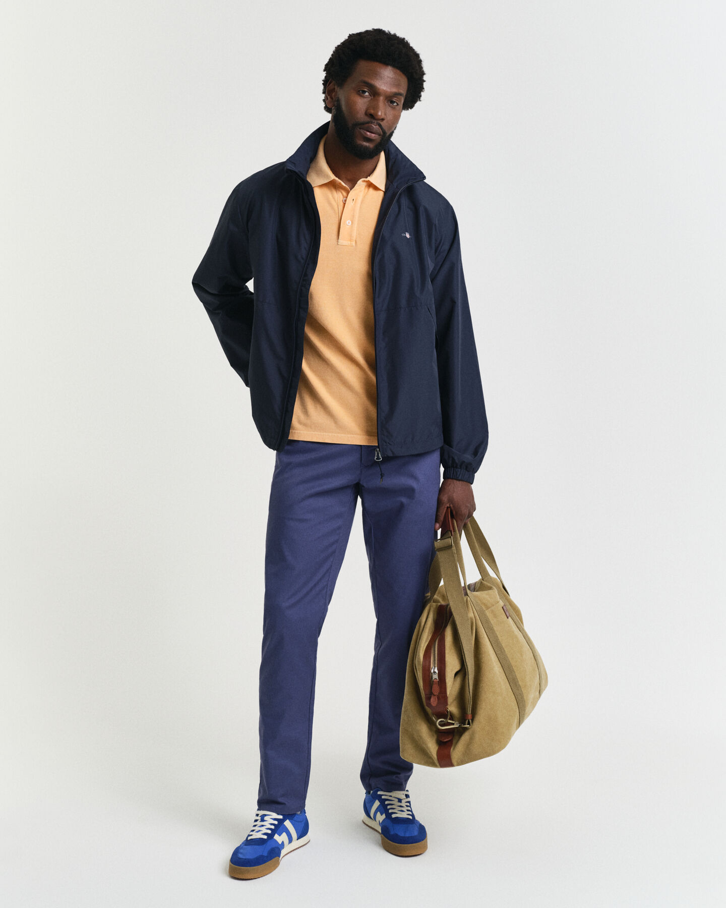 Sunfaded piqu&eacute; poloskjorte