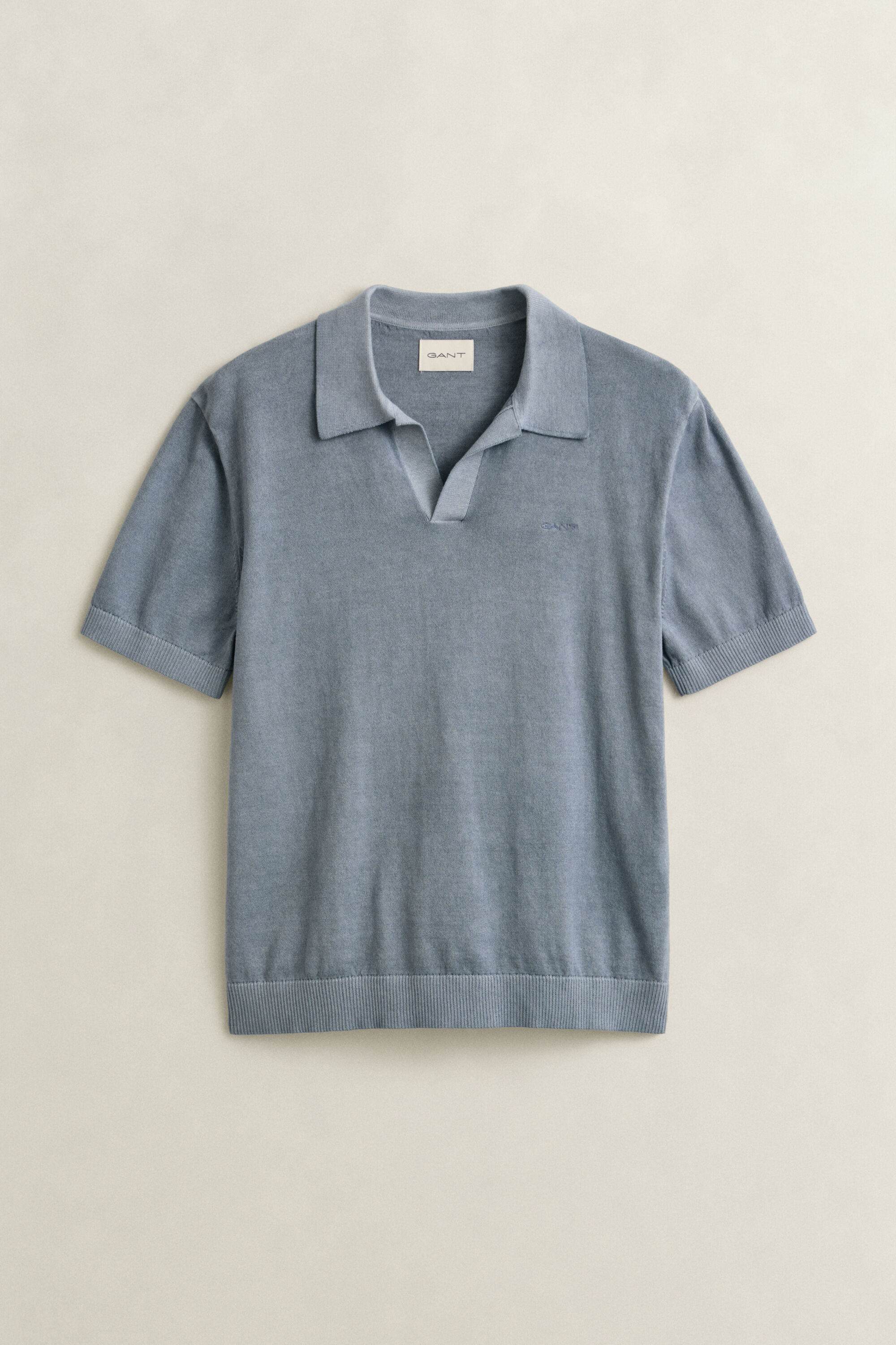 Sunfaded polosweater