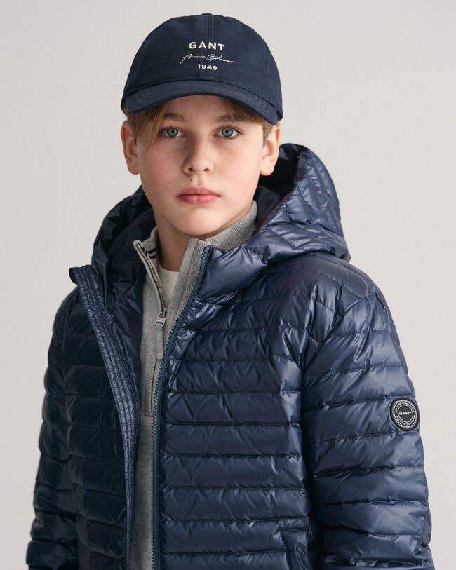 Teens Shiny let vatteret dunjakke