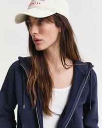 Shield hættetrøje med lynlås