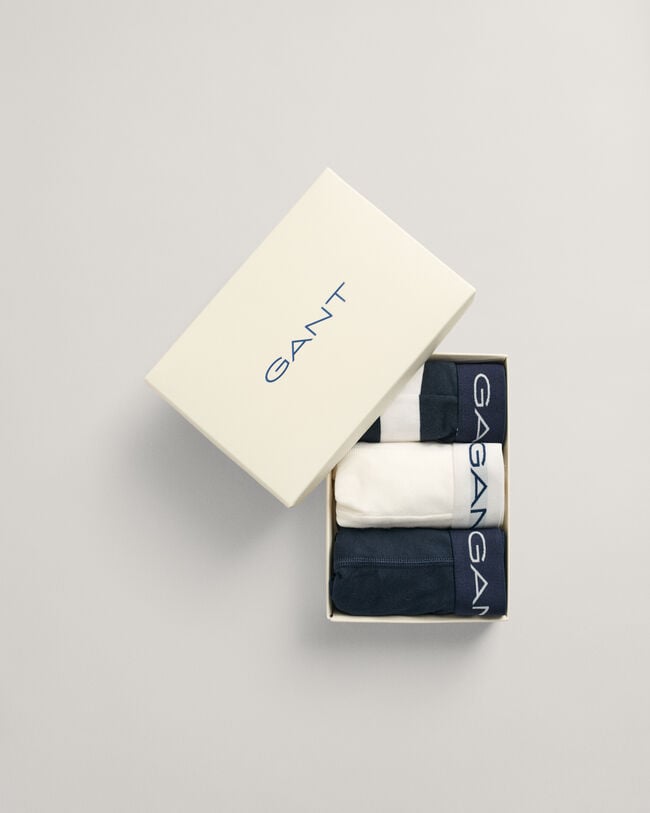 3-Pack stribede bokserunderbukser i gaveæske