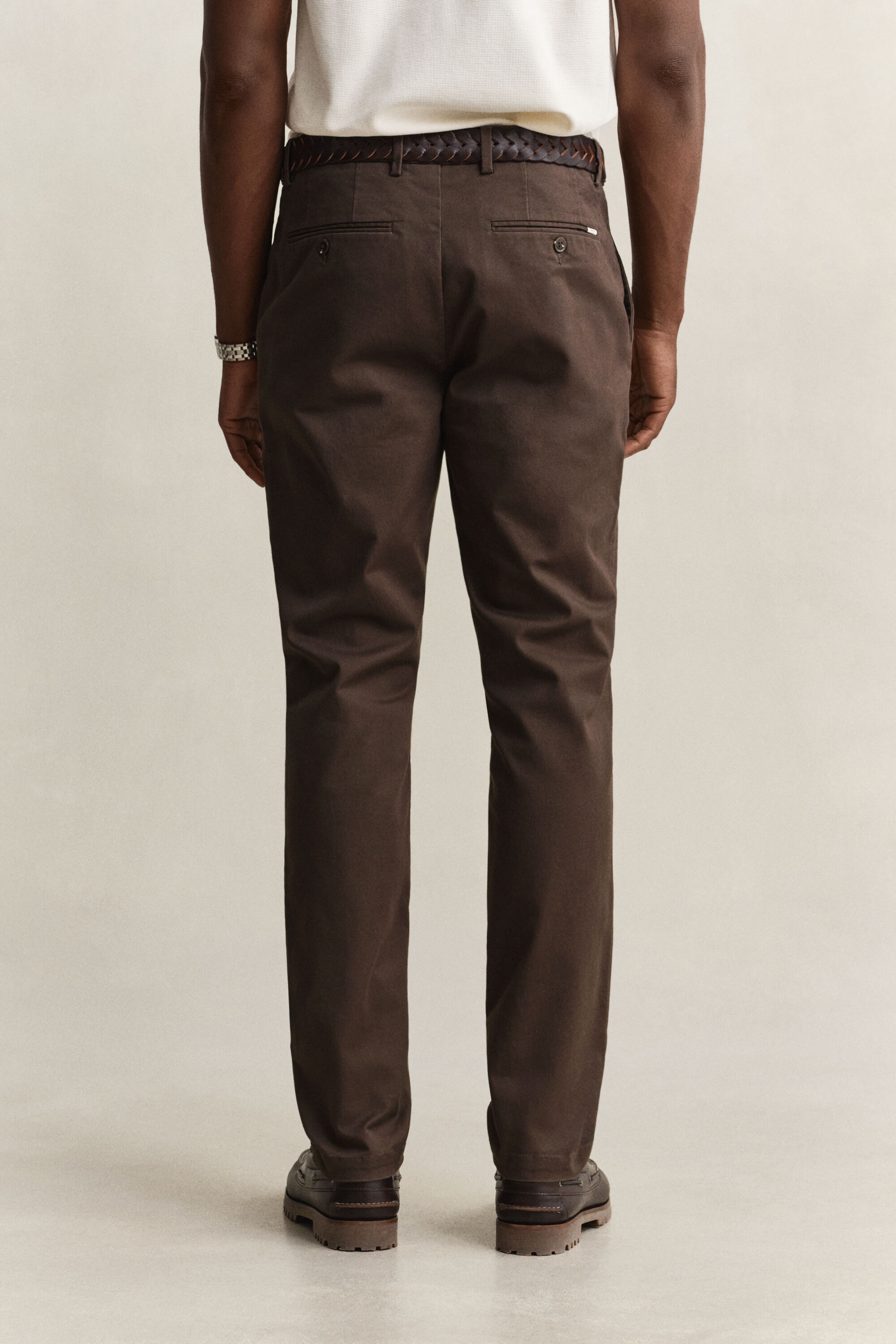 Slim fit smarte chinobukser