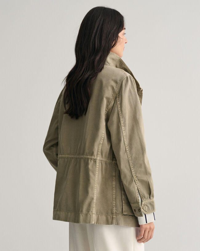 Garment-Dyed feltjakke