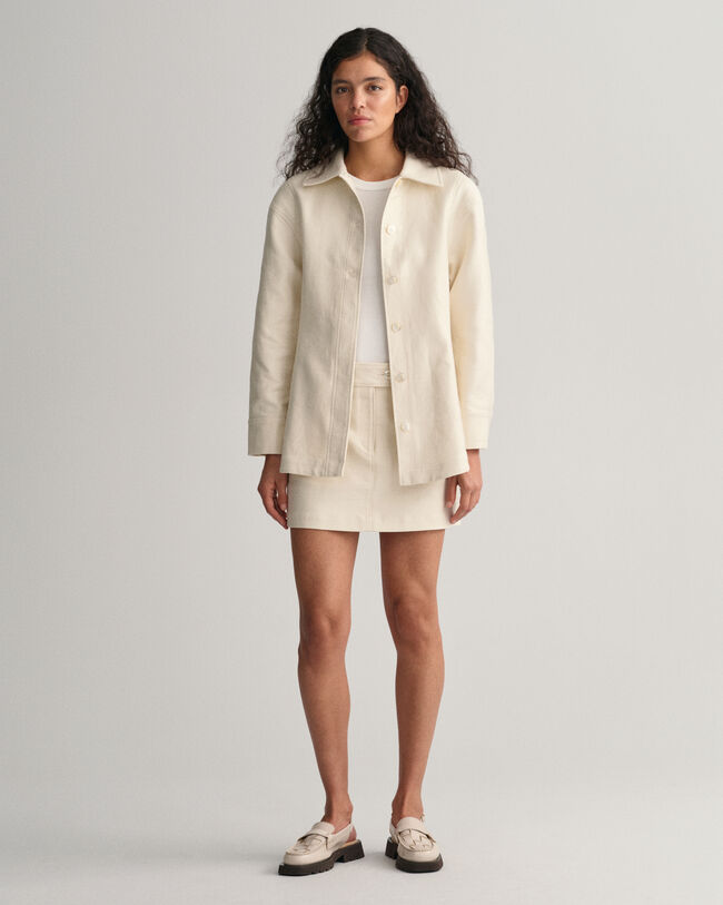 Tekstureret skjortejakke