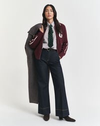 Brede skræddersyede jeans med svaj