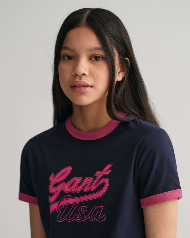 Teen Girls kort GANT USA T-shirt