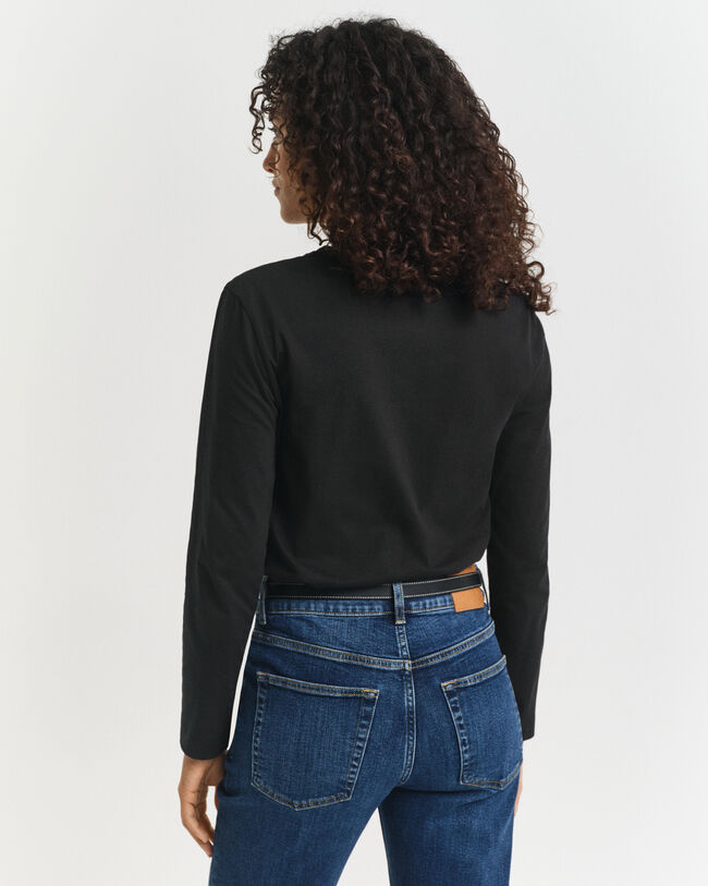 Shield T-shirt med lange ærmer