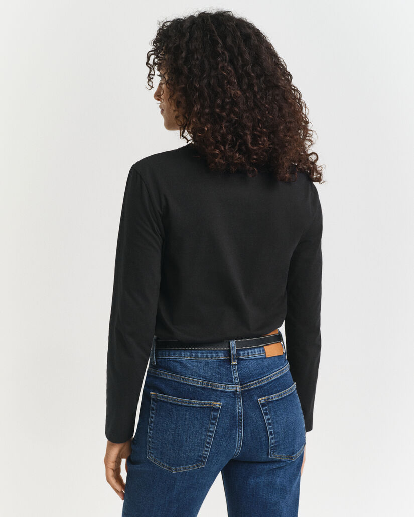 Shield T-shirt med lange ærmer