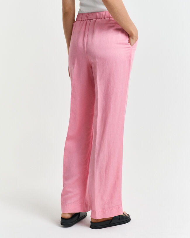 Relaxed fit pull-on bukser i h&oslash;rblanding