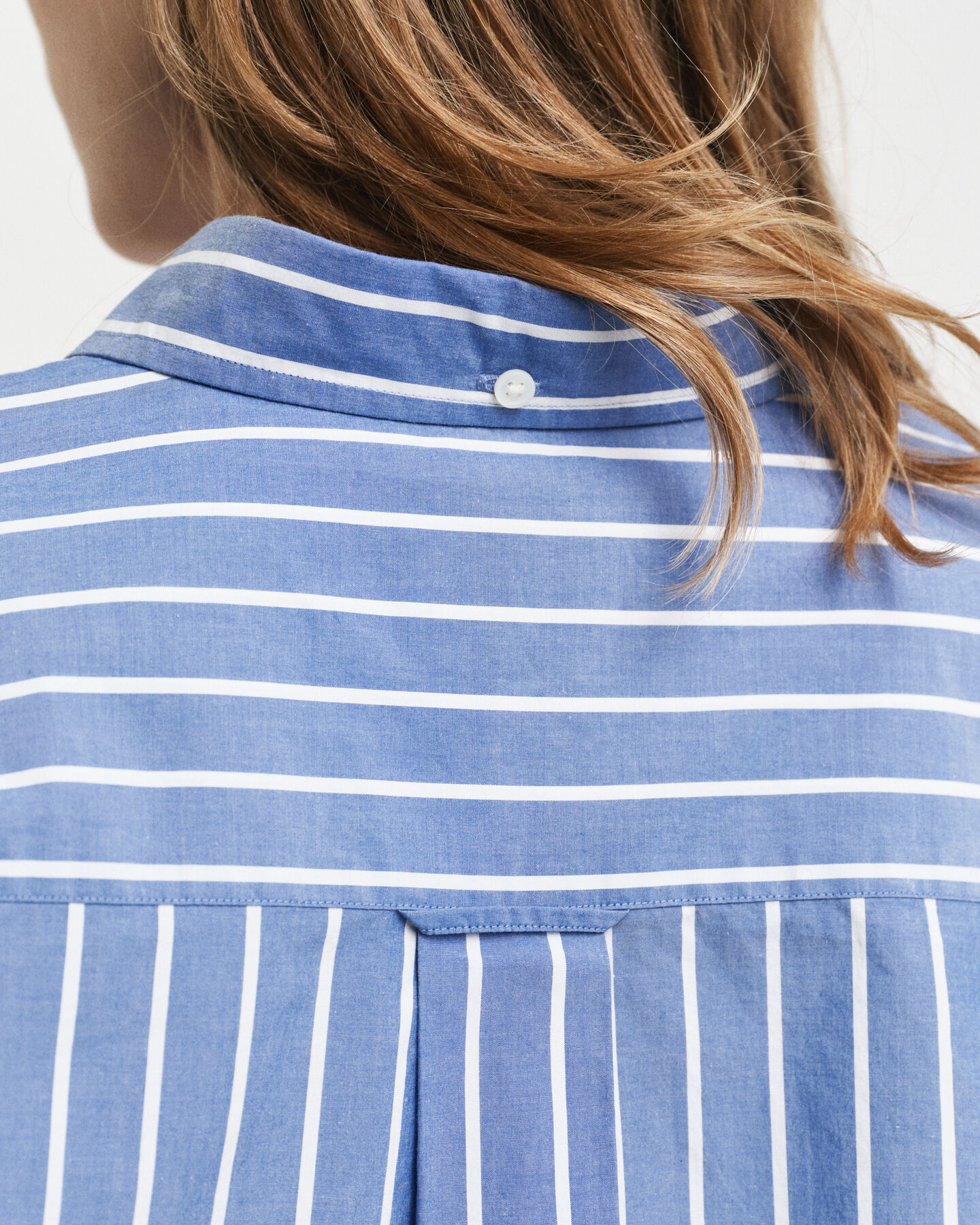 Relaxed fit Heritage Poplin skjorte med striber