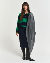 Strikket Rugger med striber