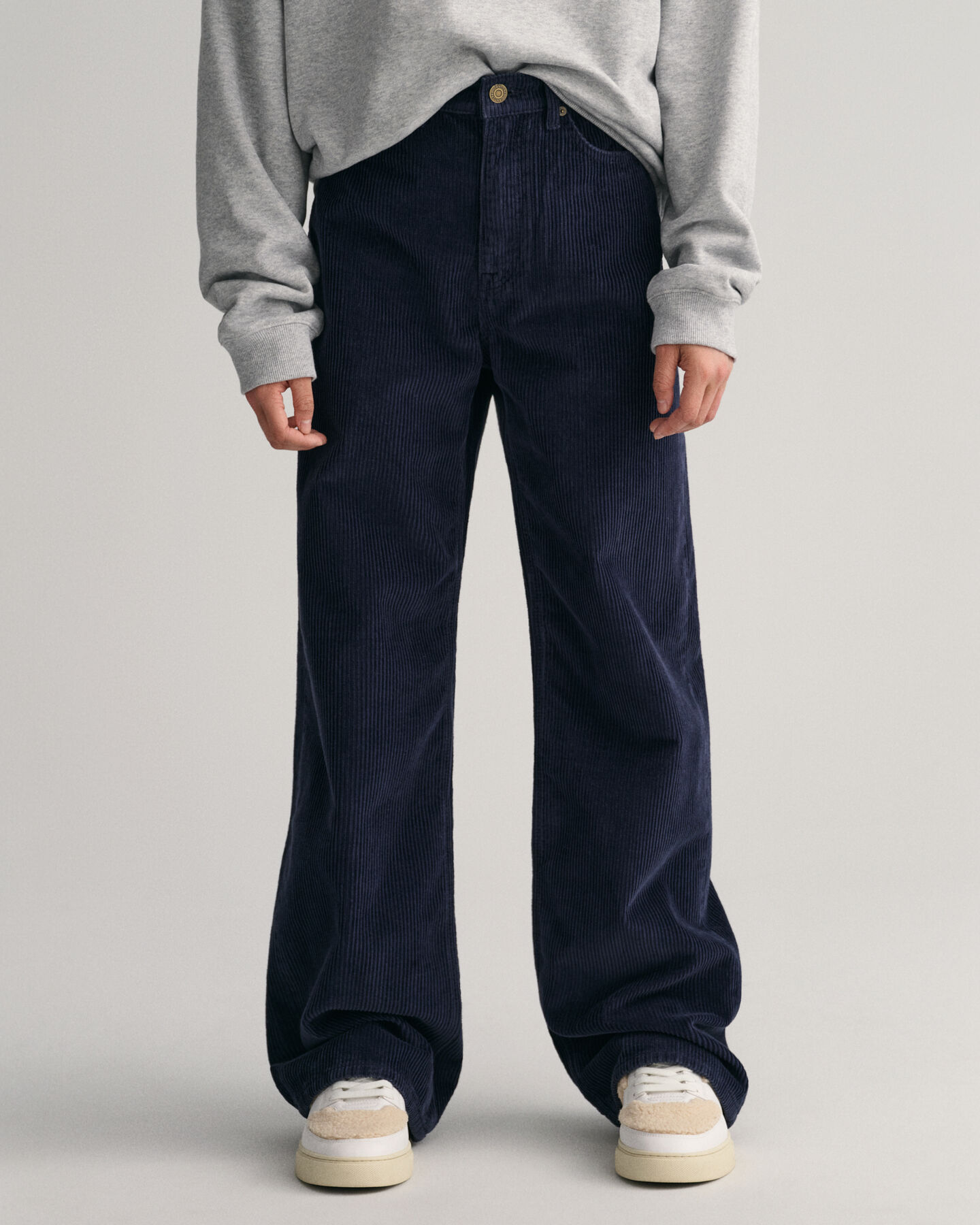 Teen Girls fl&oslash;jlsbukser med brede ben