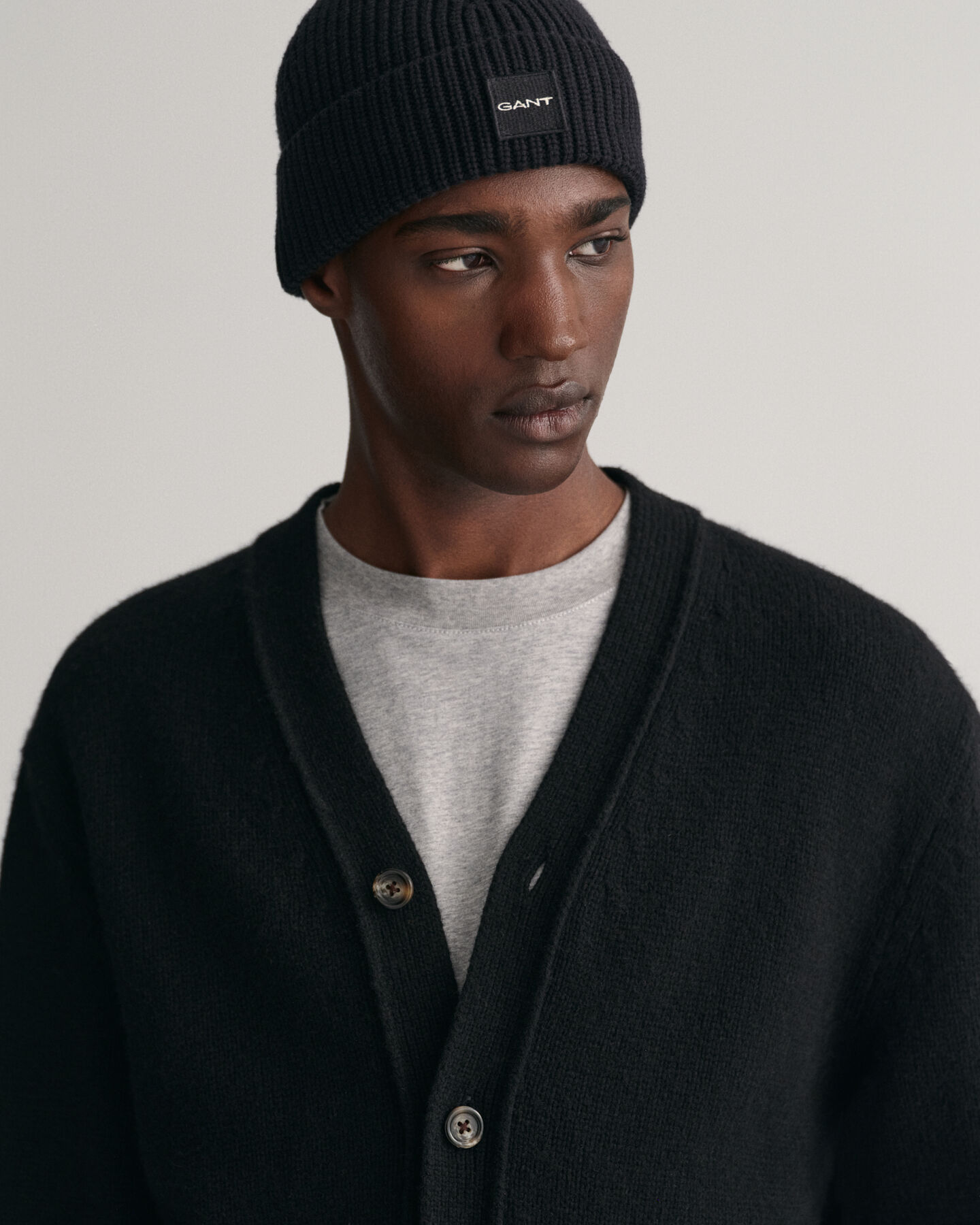 Blød cardigan af uld