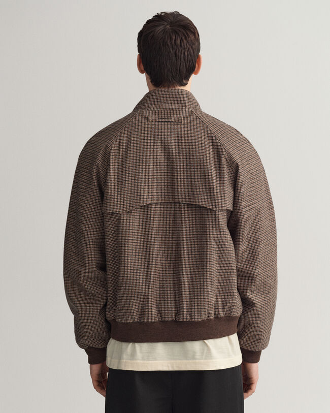 Ternet Harrington jakke af uld