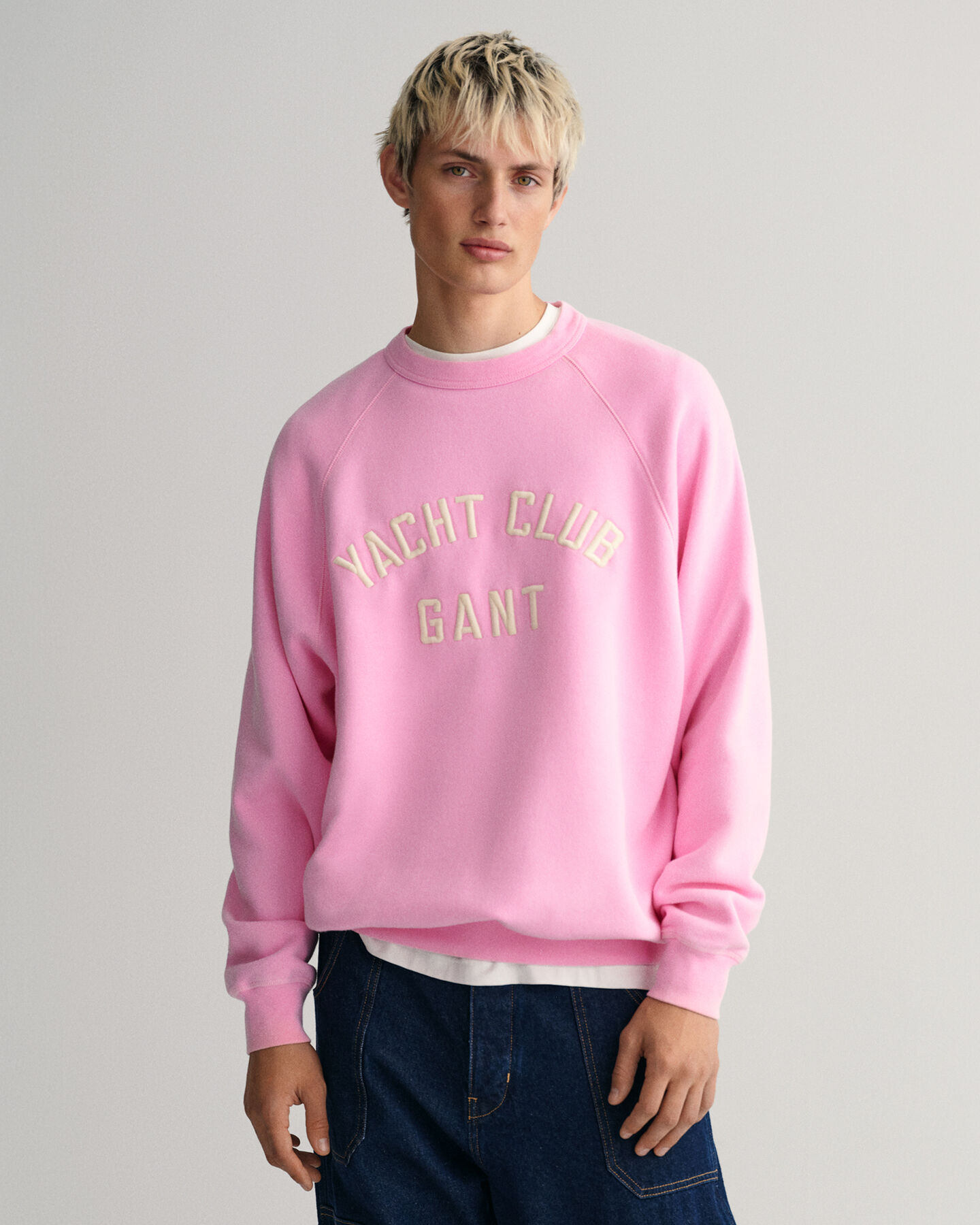 GANT Yacht Club sweatshirt med crewneck