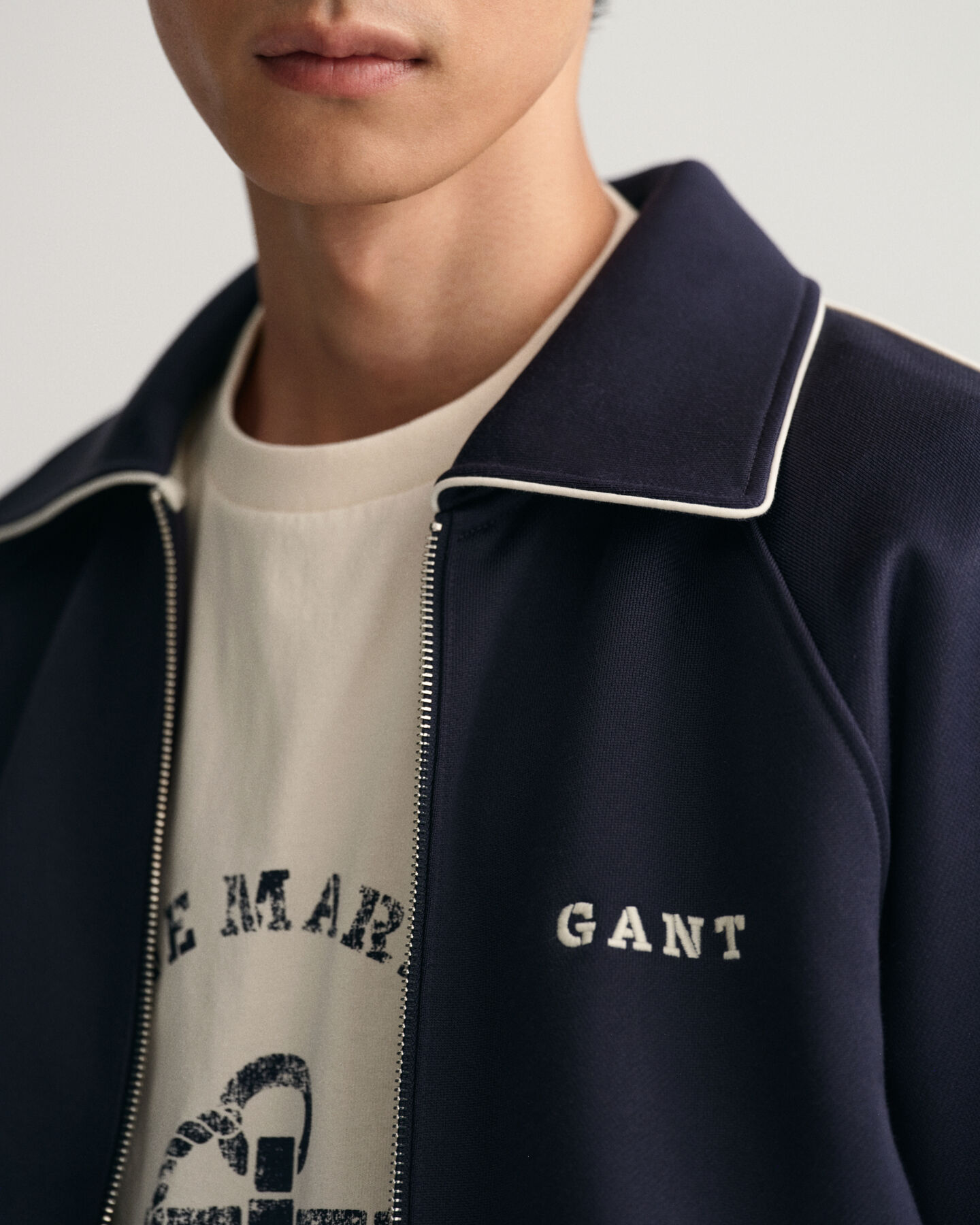 Sailing Tracksuit jakke med krave