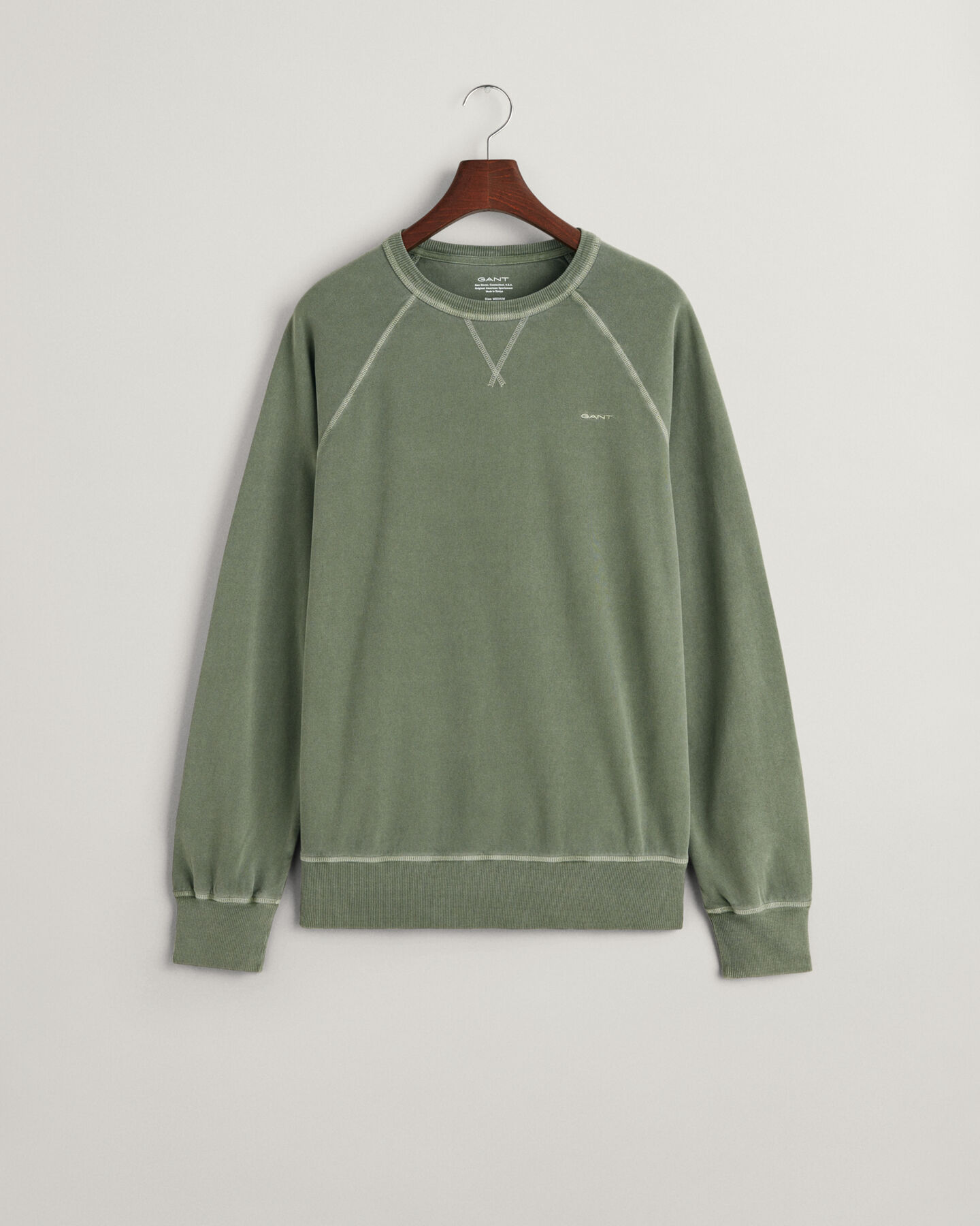 Sunfaded sweatshirt med crewneck
