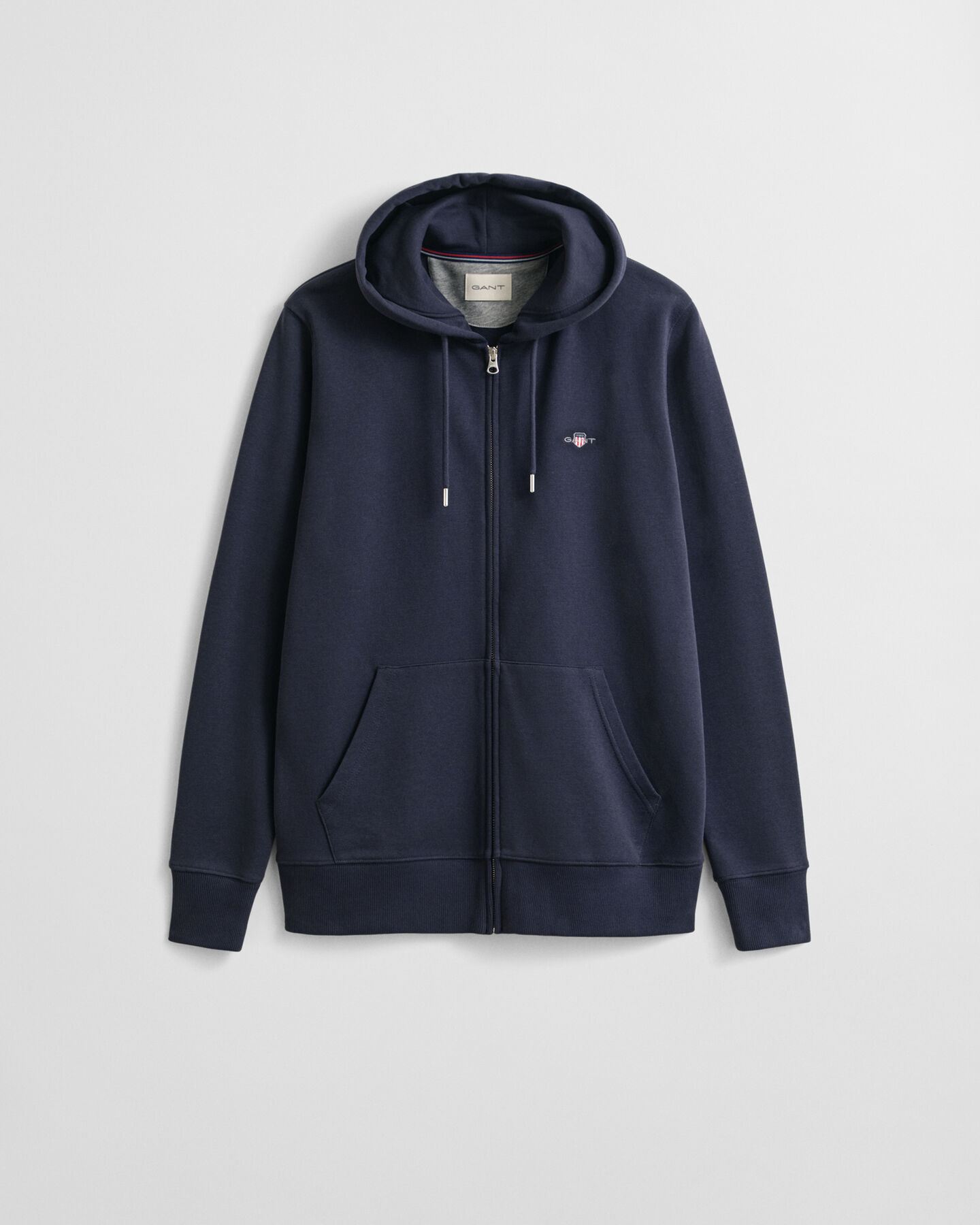 Shield hættetrøje med lynlås