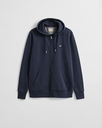 Shield hættetrøje med lynlås