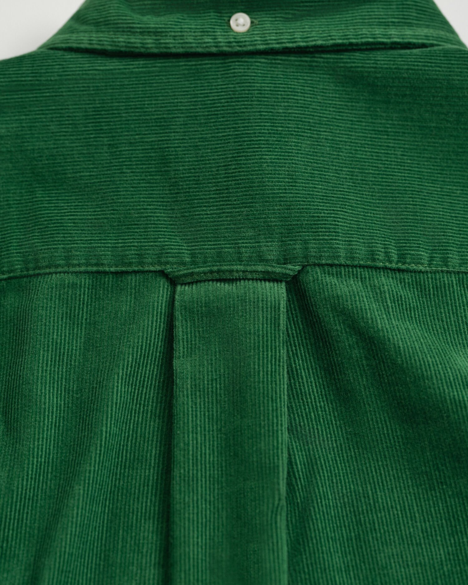 Regular fit skjorte af jernbanefløjl