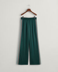 Relaxed fit stribede pull-on bukser