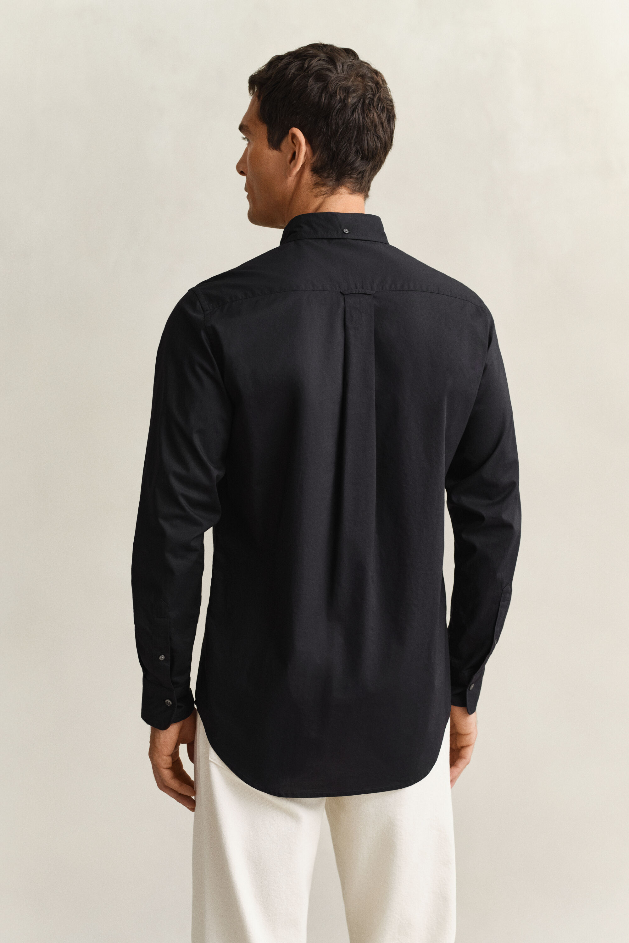 Regular fit klassisk poplin-skjorte