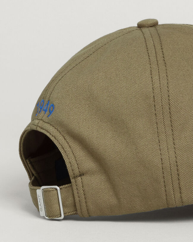 Kontrastfarvet twill-cap