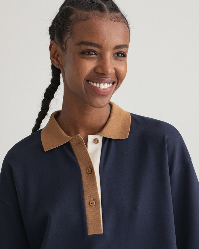 Polokjole med farveblokke