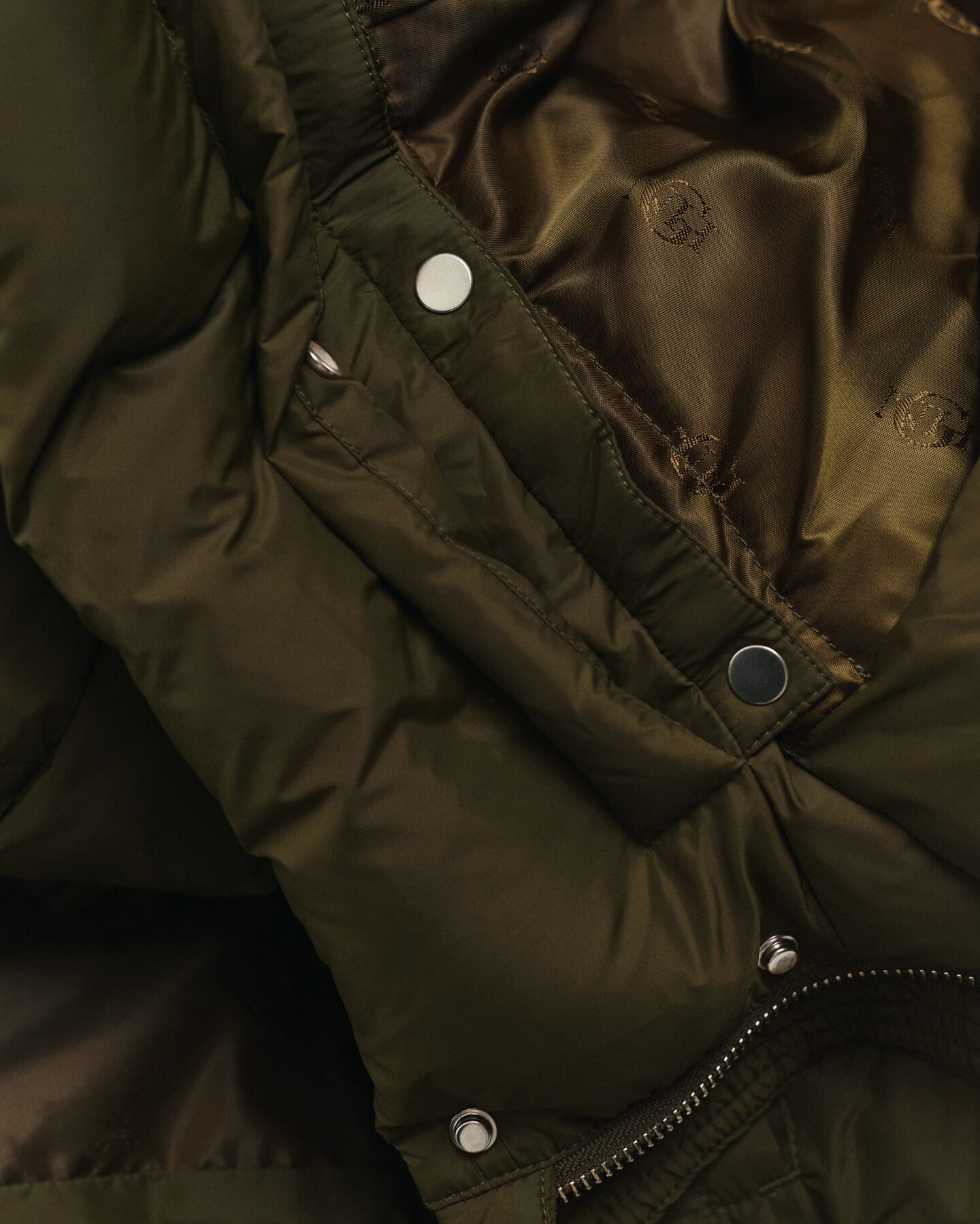 Dunfrakke i fuld længde