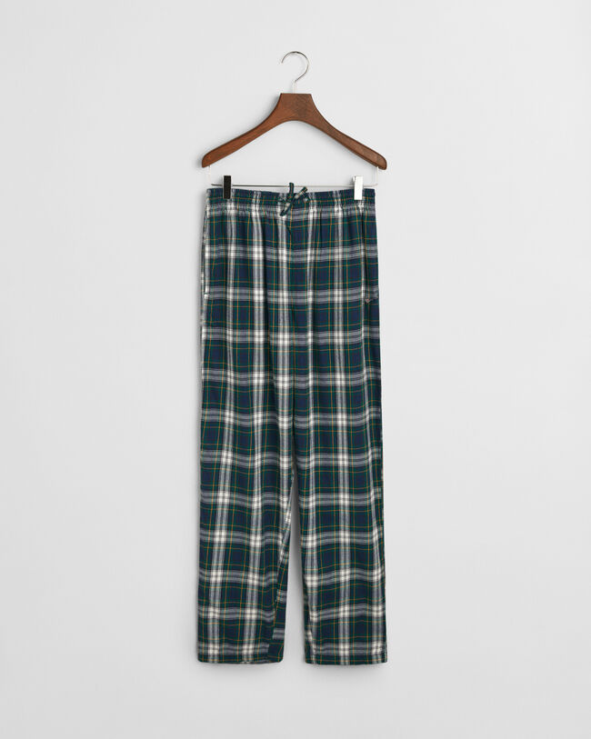 Teens ternede pyjamasbukser i flannel