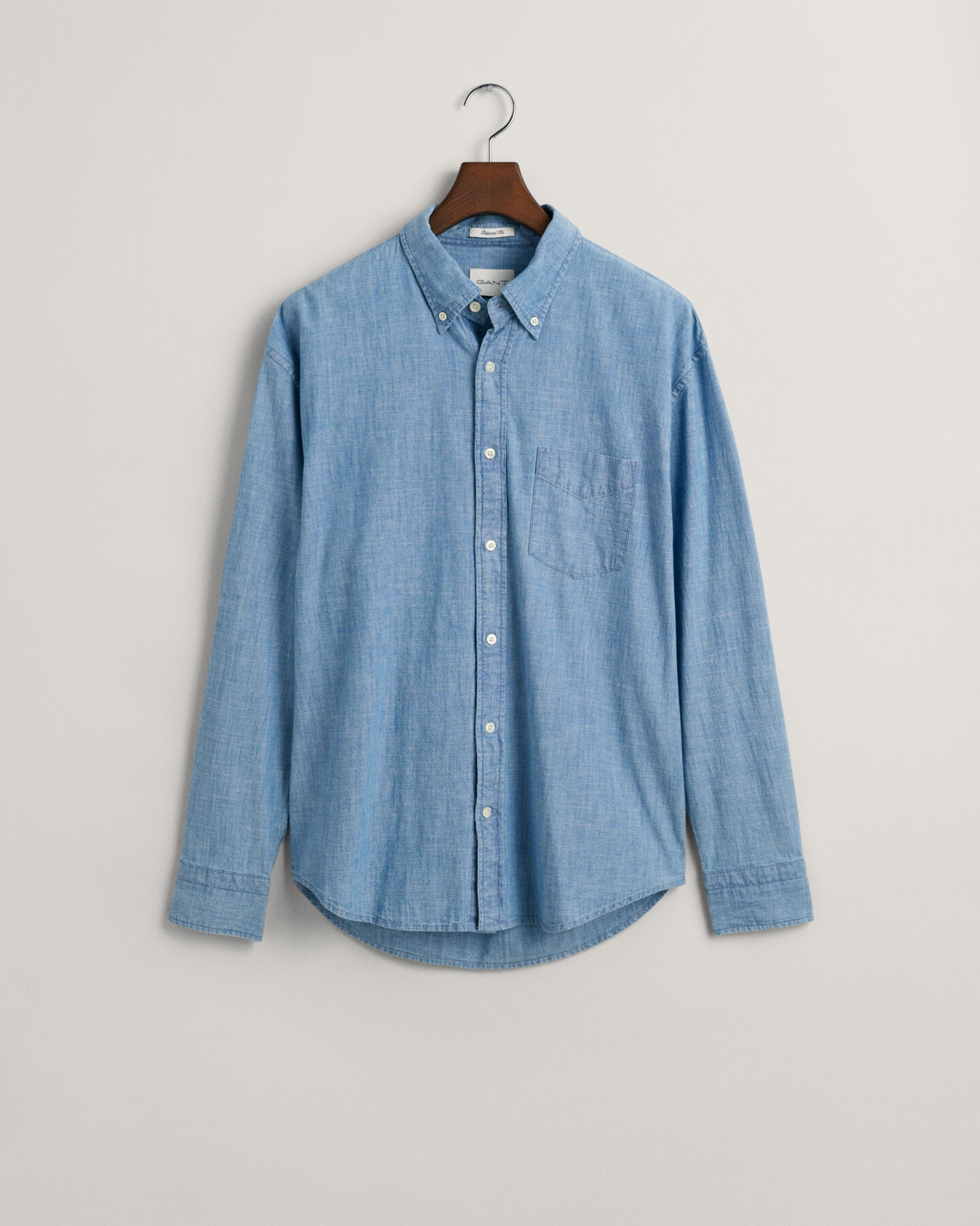 Relaxed fit Chambray skjorte