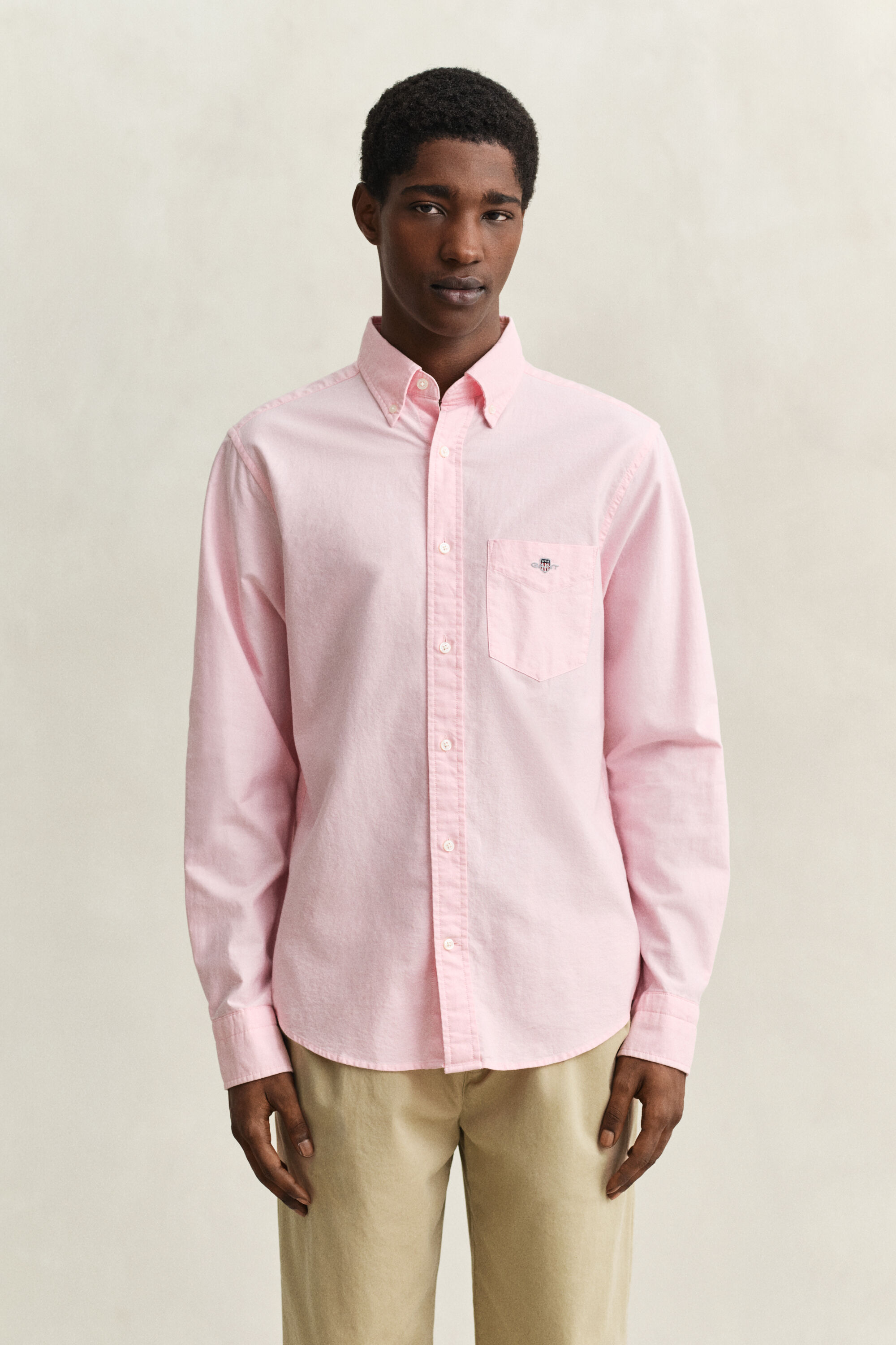 Regular fit klassisk Oxford-skjorte