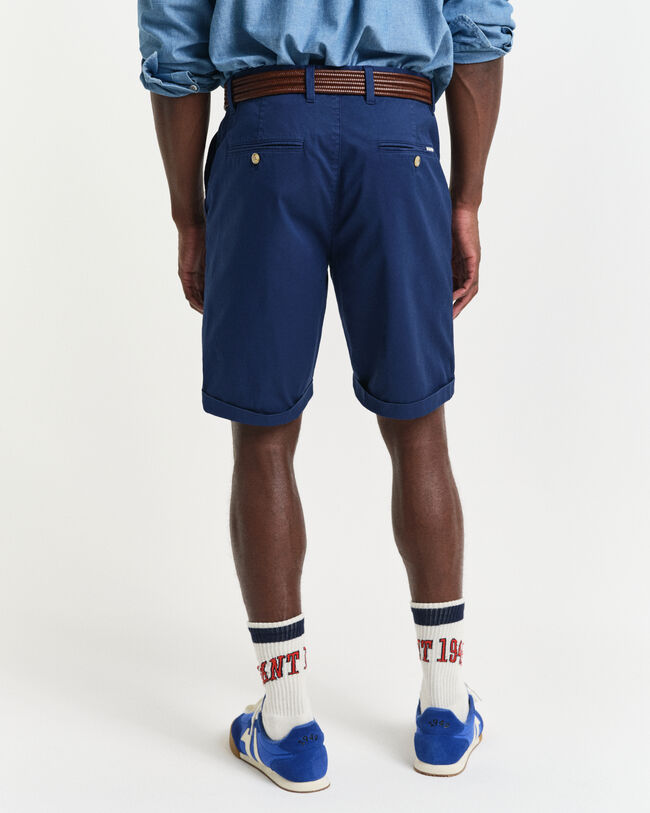 Regular fit Sunfaded chinoshorts