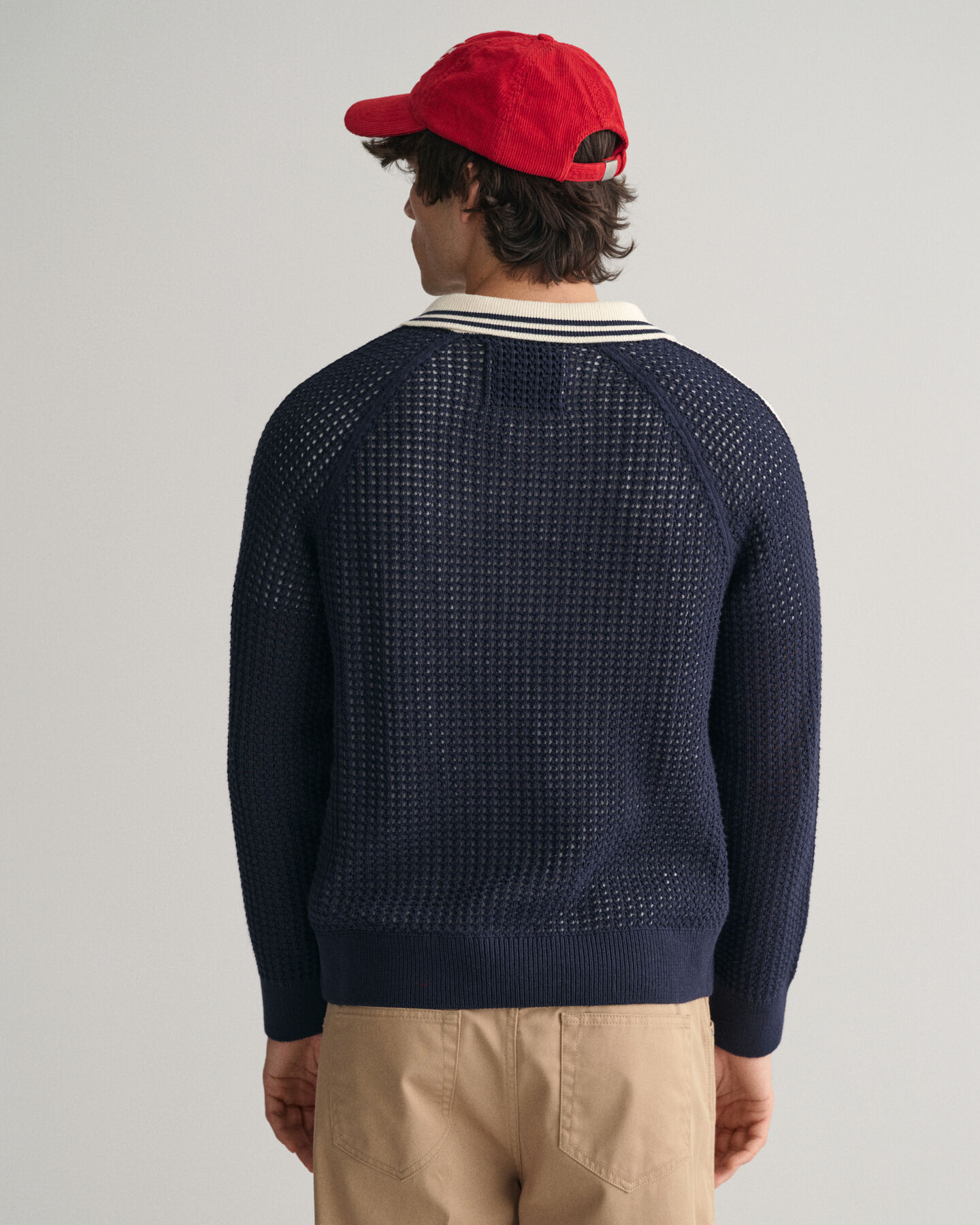 GANT Varsity strikket sweater
