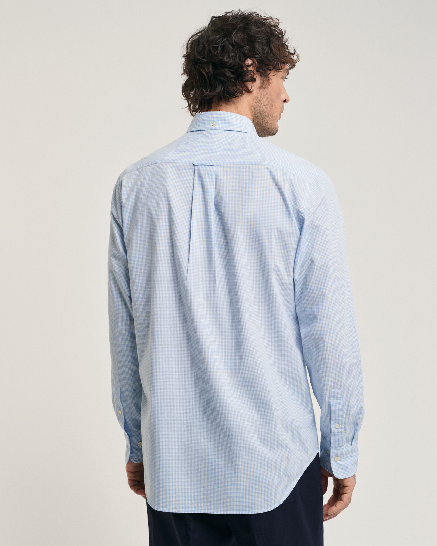 Seasonal Essential Regular fit Archive Shield skjorte i gingham poplin