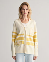 GANT Varsity cardigan med V-hals