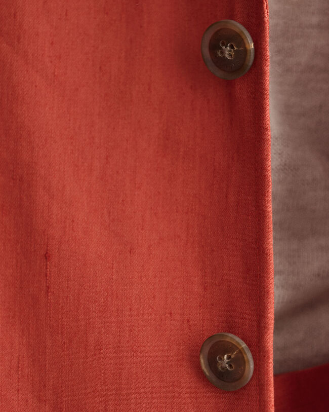 Jakkes&aelig;t-blazer af h&oslash;r og bomuld