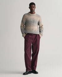 Chinobukser med bælte og læg