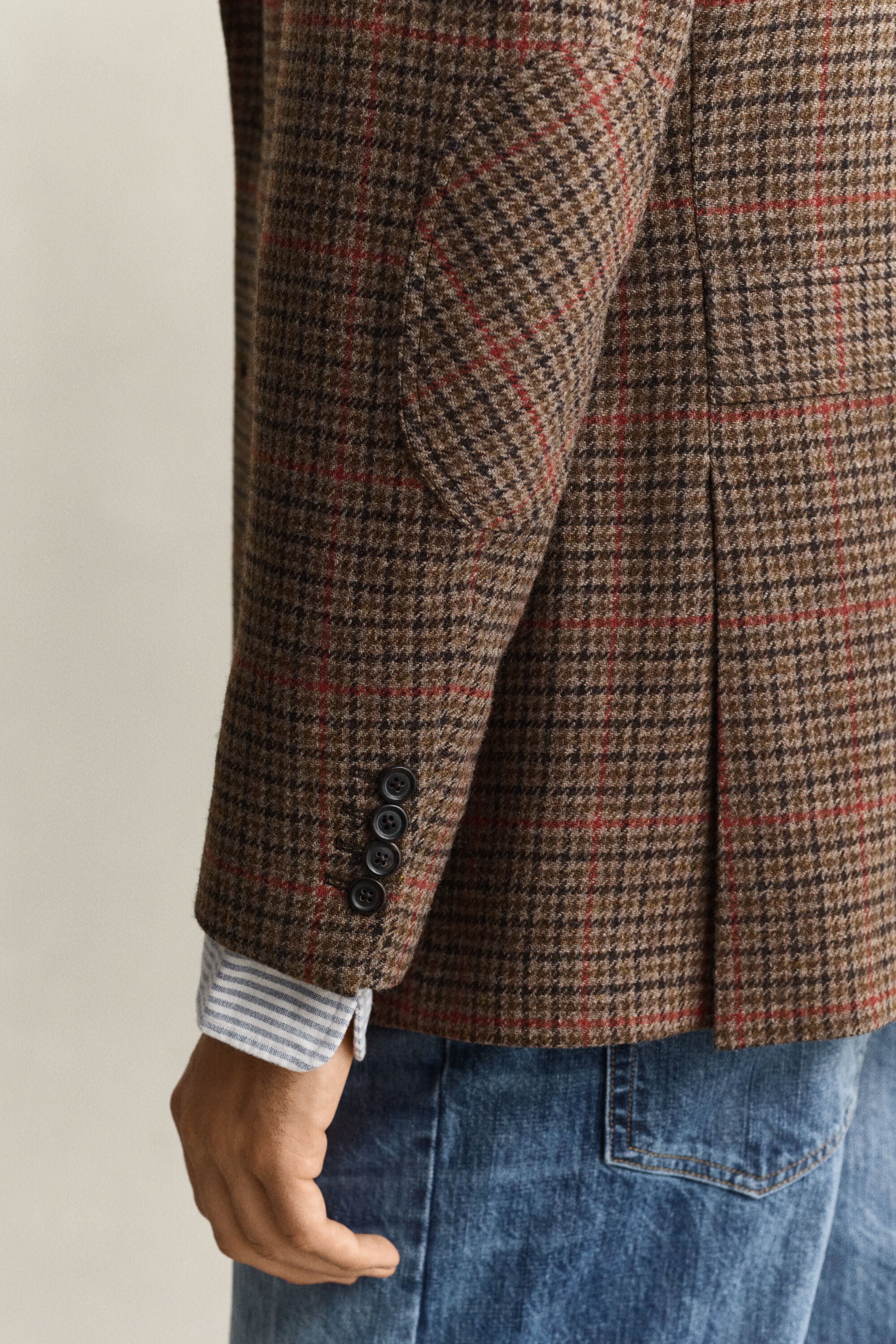 Britisk tweed sportsjakke