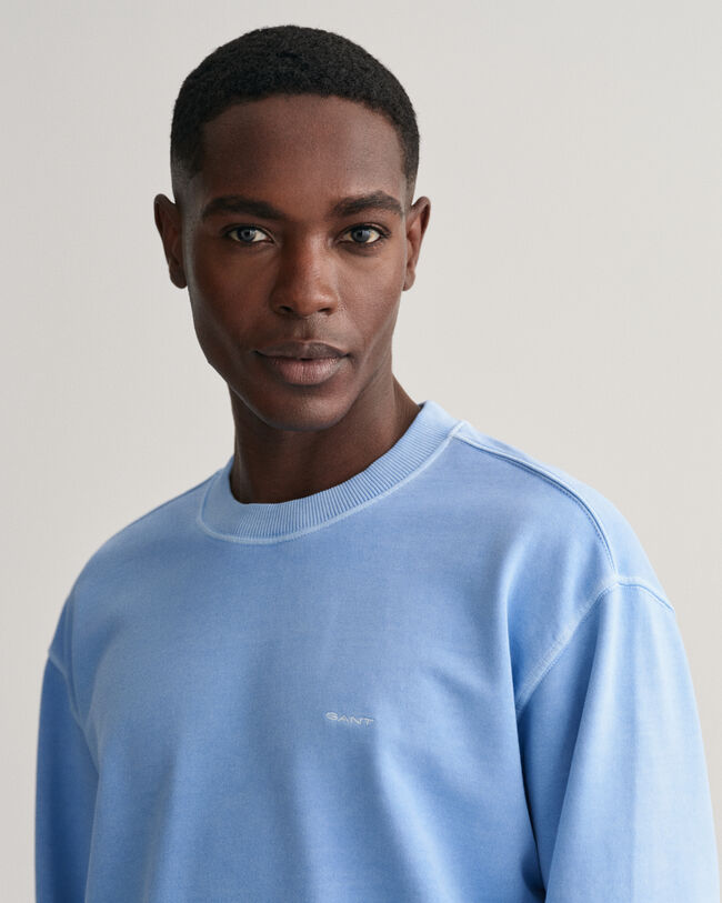 Sunfaded sweatshirt med crewneck