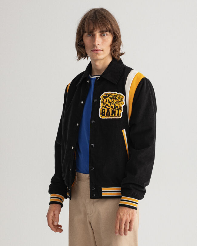 GANT Varsity Jacket af jernbanefløjl