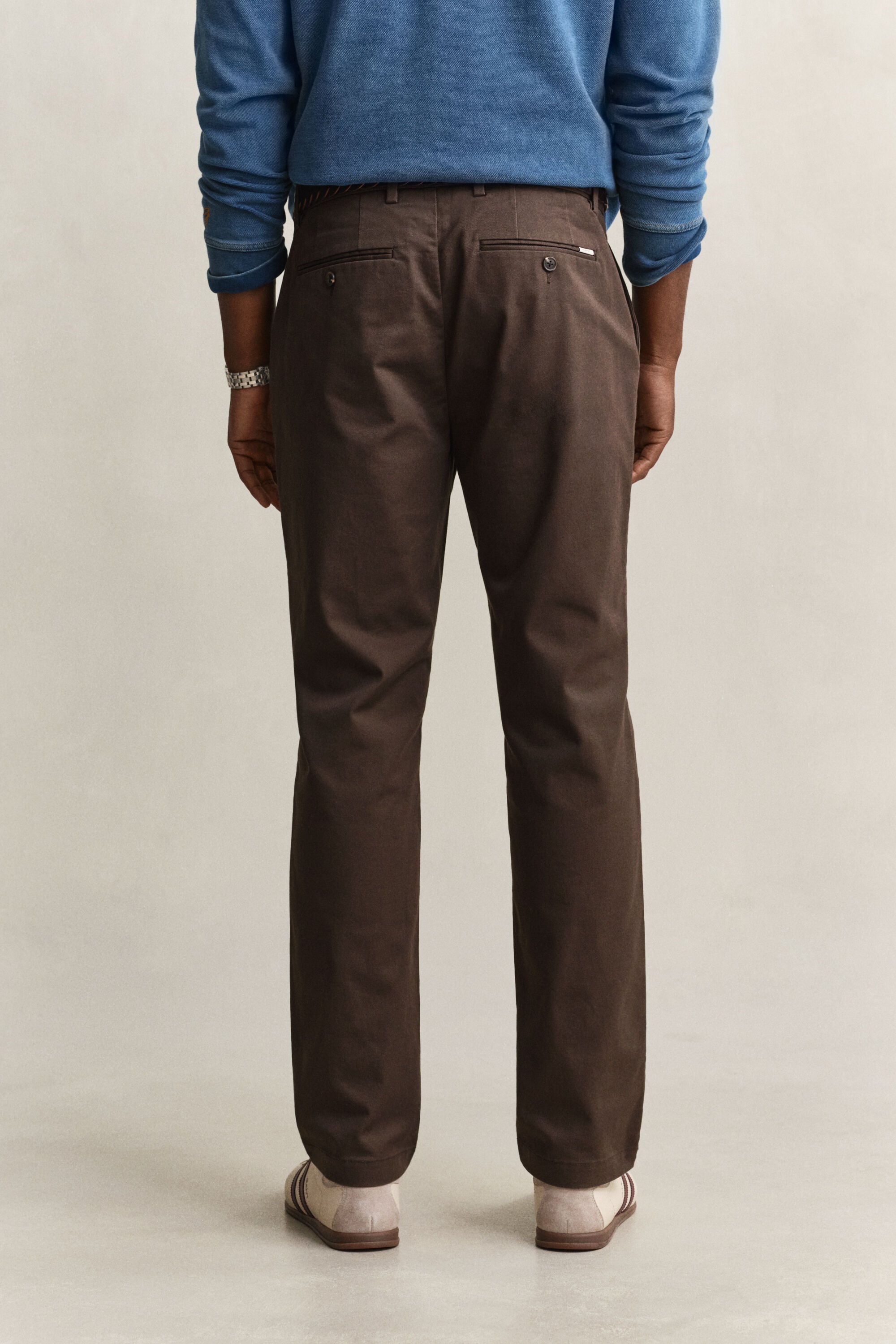 Regular fit smarte chinobukser