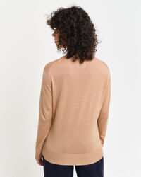 Fint strikket crewneck sweater