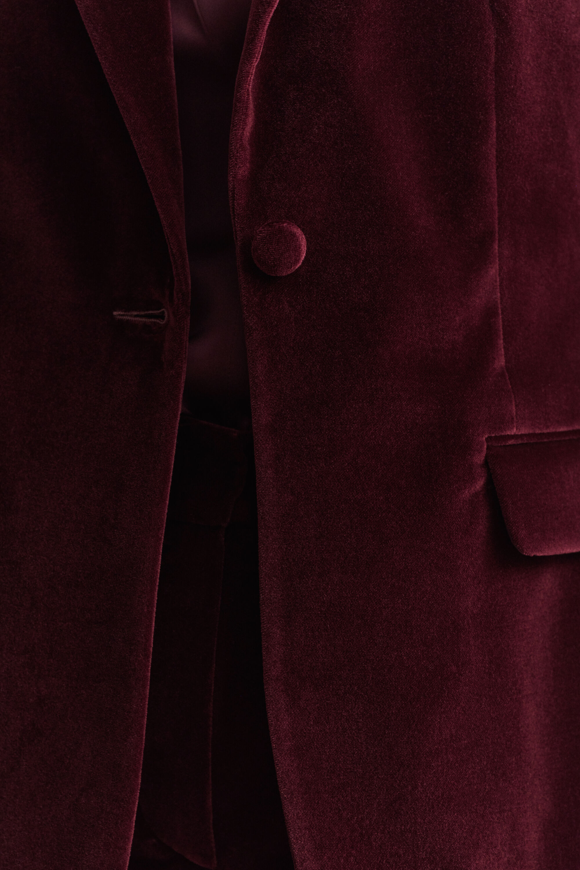 Blazer i fløjl