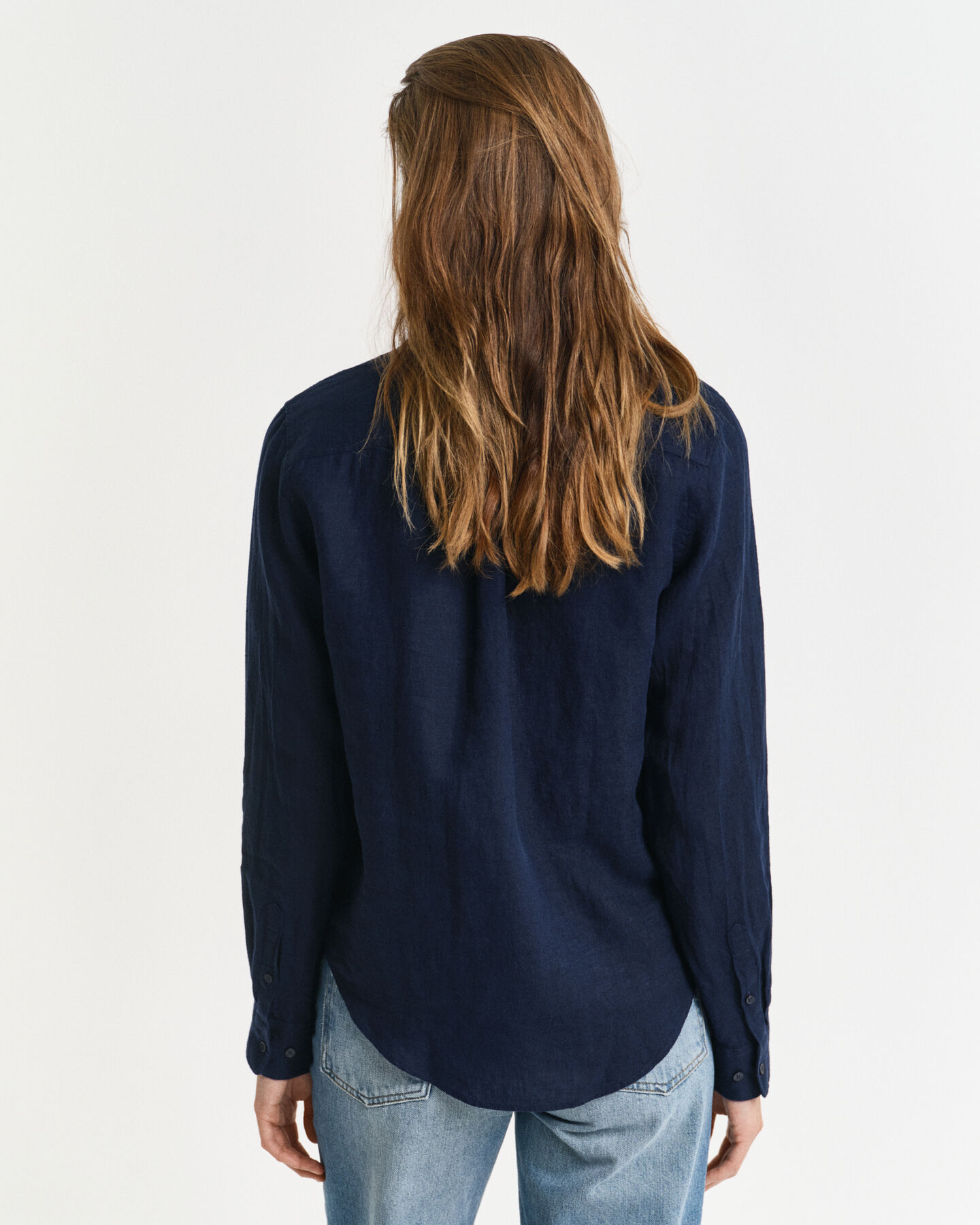 Regular fit skjorte af hør