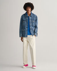 Drop-needle piqué poloskjorte