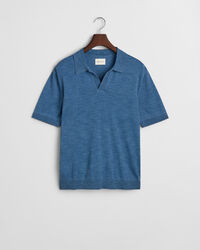Sunfaded kortærmet polo sweater
